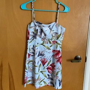 French Connection floral mini dress
